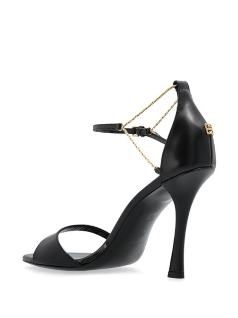 Givenchy 90mm 4G Liquid sandals - Black