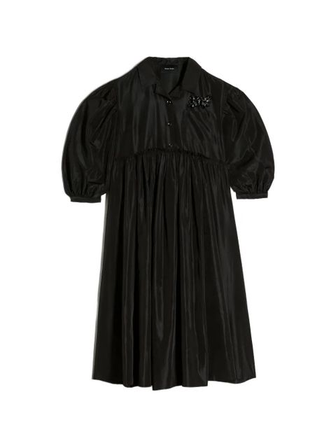 Simone Rocha Signature Smock embellished shirt dress - Black - zdjęcie produktu nr 1
