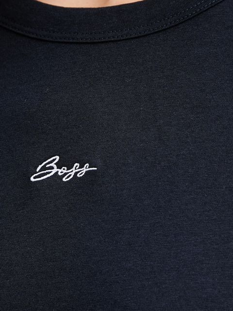 BOSS Orange t-shirt bawełniany C_Elogo_5_s