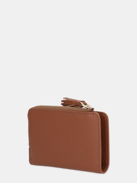 Coccinelle portfel skórzany TASSEL damski kolor brązowy E2.MU0.11.D1.01