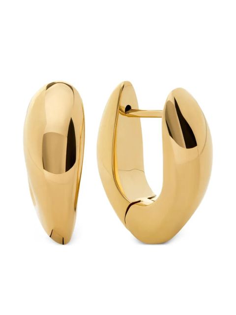 Monica Vinader Nura medium hoop earrings - Gold - zdjęcie produktu nr 1
