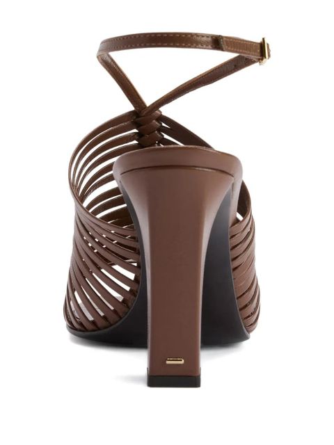 Giuseppe Zanotti Jane square-toe sandals - Brown