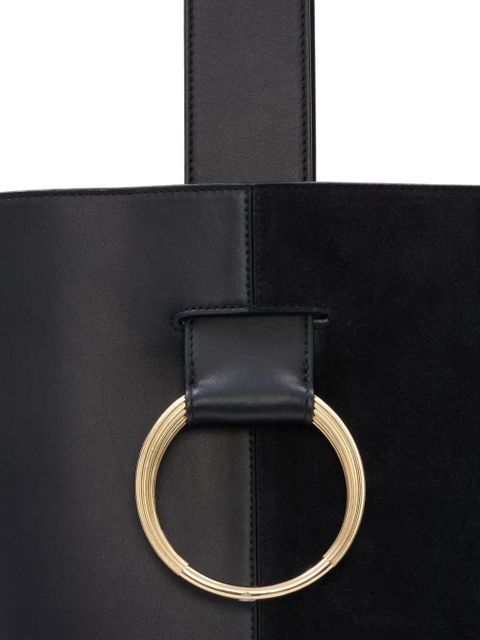 Victoria Beckham Dia leather bucket bag - Black