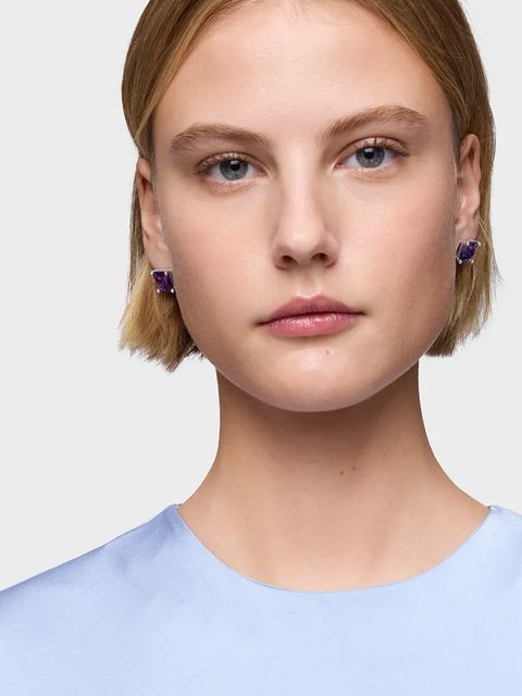 Tous kolczyki srebrne Color Lab