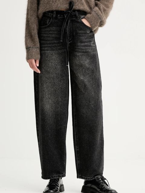 Answear.LAB jeansy damskie kolor czarny