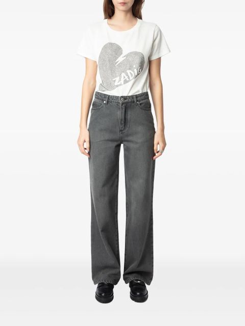 Zadig&Voltaire Elio straight-leg jeans - Grey