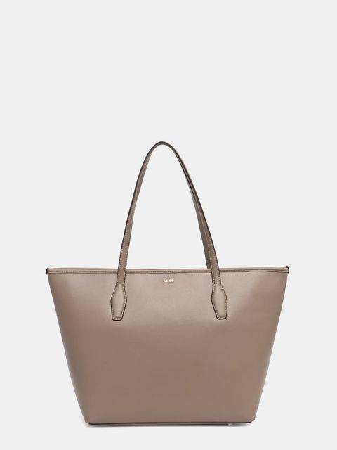 BOSS torebka shopper damska z imitacji skóry Sandy Zip Shopper - zdjęcie produktu nr 1
