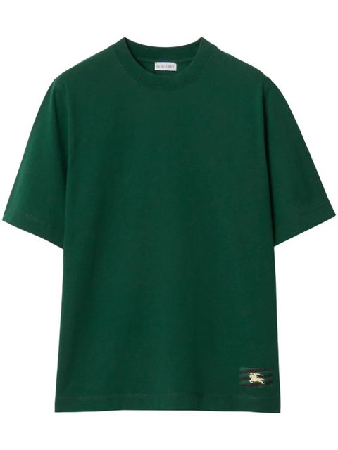 Burberry Equestrian Knight cotton T-shirt - Green - zdjęcie produktu nr 1
