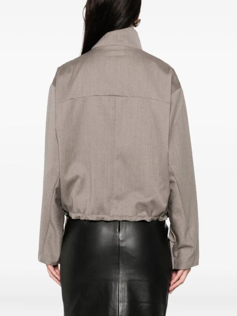 St. Agni pocket bomber jacket - Grey