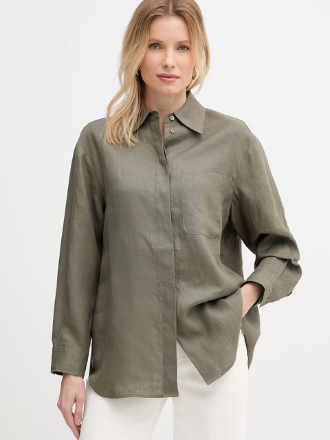 Max&Co. koszula safari damska lniana MCOGATTONI - zdjęcie produktu nr 1