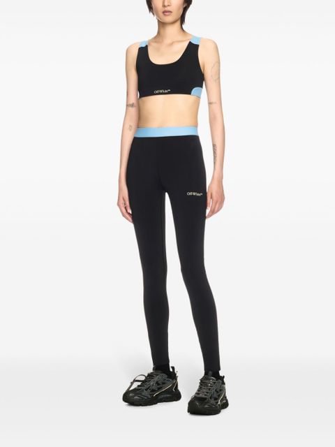 Off-White colour-block sports bra - Black - zdjęcie produktu nr 2