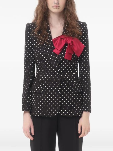 Valentino Garavani plusdepois-print jacket - Black