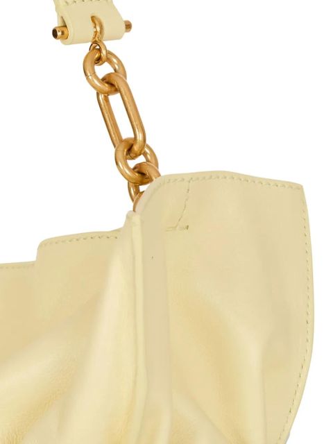 Balmain medium Anthem belt-detail Shoulder Bag - Yellow