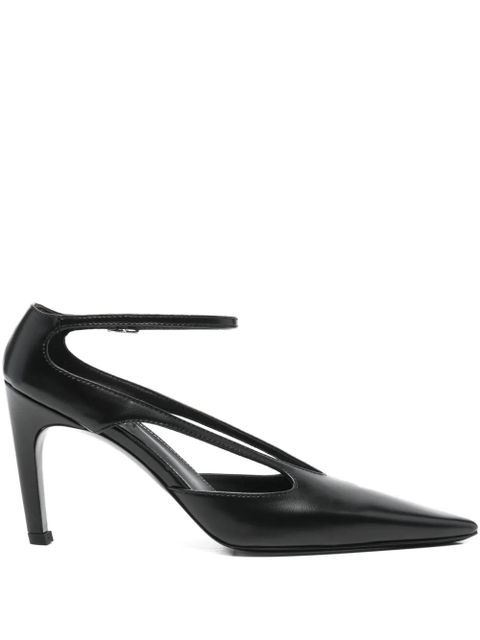 TOTEME pointed-toe leather pumps - Black - zdjęcie produktu nr 1