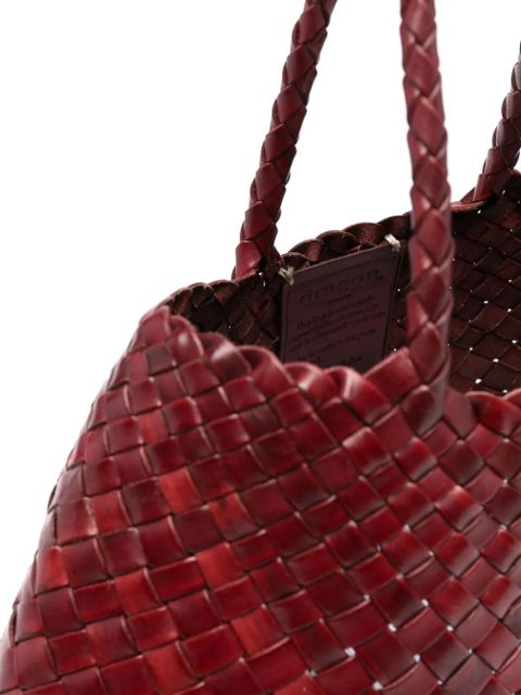 DRAGON DIFFUSION small Santa Croce tote bag - Red