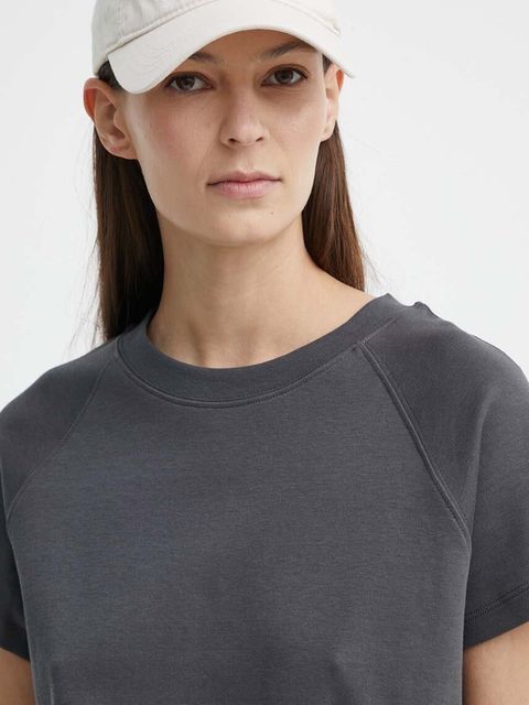 G-Star t-shirt bawełniany damski kolor szary