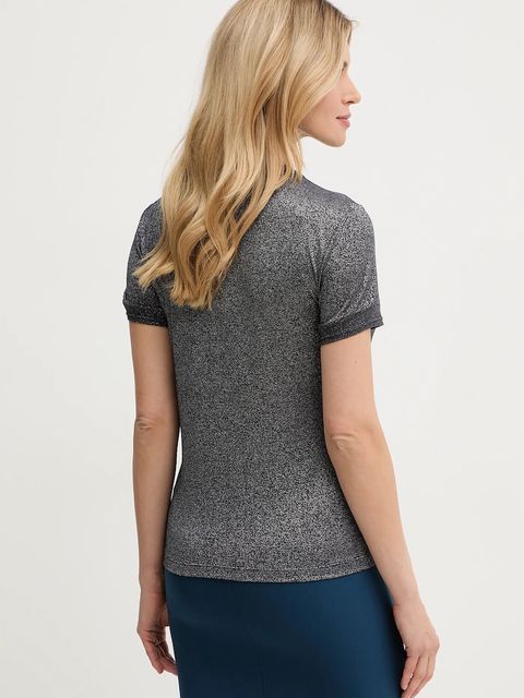 Patrizia Pepe t-shirt kolor szary 8K0278 K128