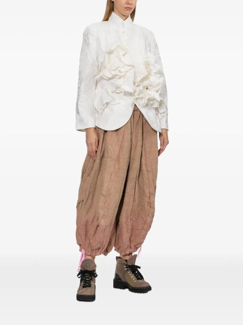 Comme Des Garçons dip-dye trousers - Neutrals - zdjęcie produktu nr 1