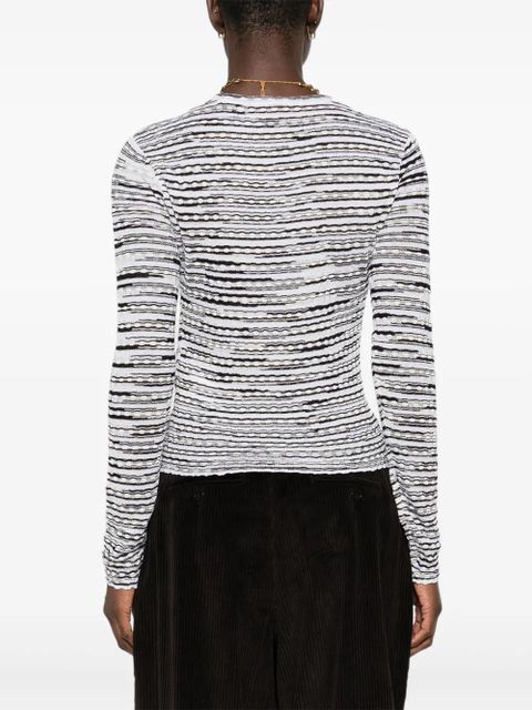 Missoni striped sweater - White