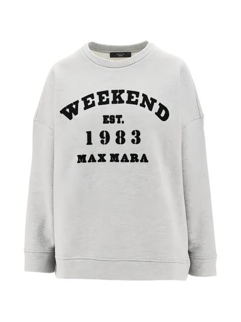 Weekend Max Mara crewneck sweatshirt - Grey - zdjęcie produktu nr 1