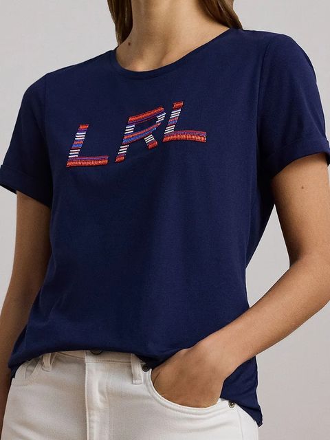 Lauren Ralph Lauren t-shirt bawełniany