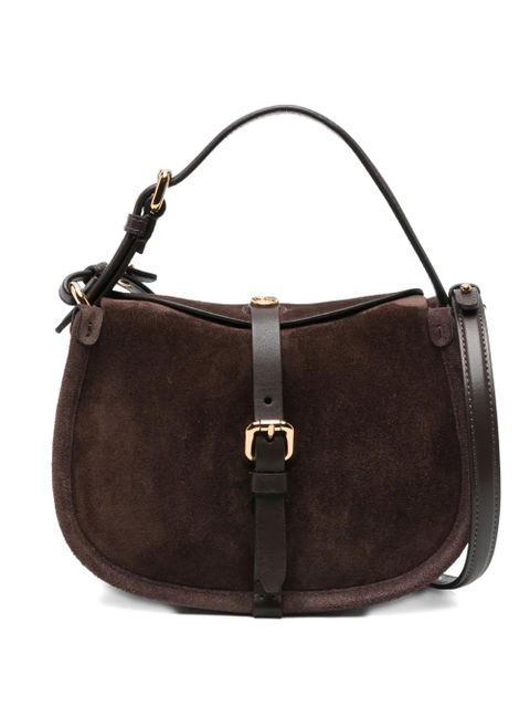 ETRO small buckle-fastening suede shoulder bag - Brown - zdjęcie produktu nr 1