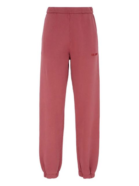 The Attico logo-embroidery track pants - Red - zdjęcie produktu nr 1