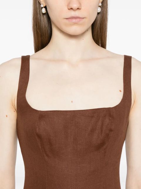 Reformation Janu dress - Brown