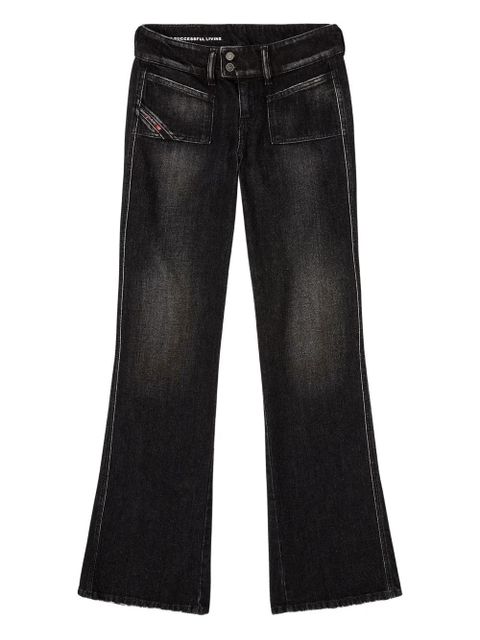 Diesel D-Hush 09N50 patch pocket jeans - Black - zdjęcie produktu nr 1