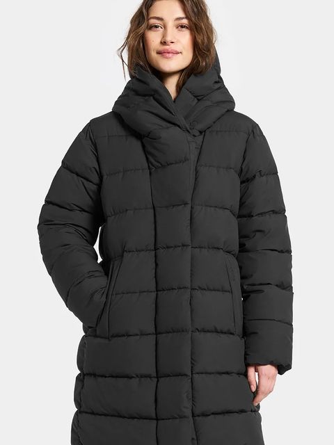 Didriksons kurtka NELLA kolor czarny zimowa 505931 - zdjęcie produktu nr 2