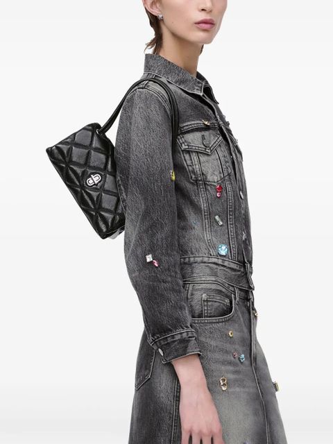 Marc Jacobs The Mini Quilted Dual shoulder bag - Black - zdjęcie produktu nr 2