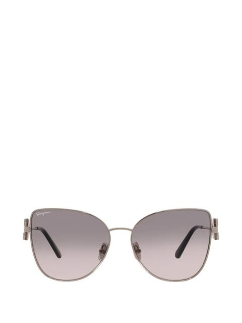 Ferragamo cat-eye full-rim sunglasses - Silver - zdjęcie produktu nr 1