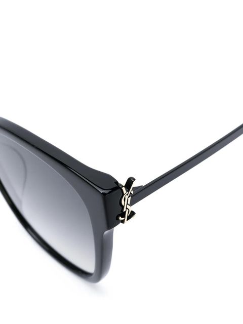 Saint Laurent Eyewear cat-eye sunglasses - Black