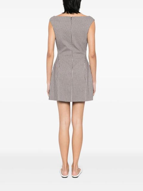 STAUD Walker dress - Brown