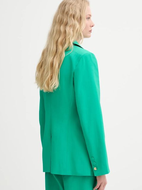 Morgan marynarka kolor zielony jednorzędowa gładka VAKOY