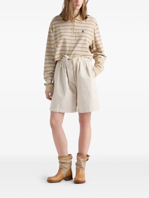 Prada old gabardine bermudas - Neutrals - zdjęcie produktu nr 2