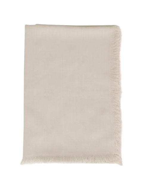Weekend Max Mara fringed scarf - Neutrals - zdjęcie produktu nr 1