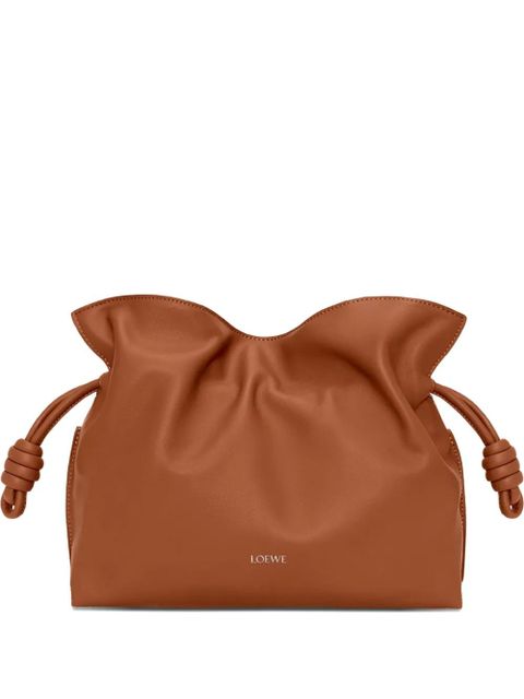 LOEWE medium Flamenco clutch bag - Brown - zdjęcie produktu nr 1