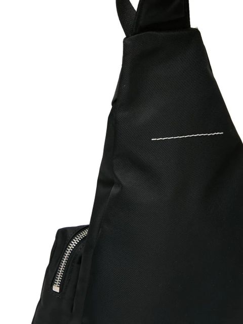 MM6 Maison Margiela triangular cross body bag - Black - zdjęcie produktu nr 2