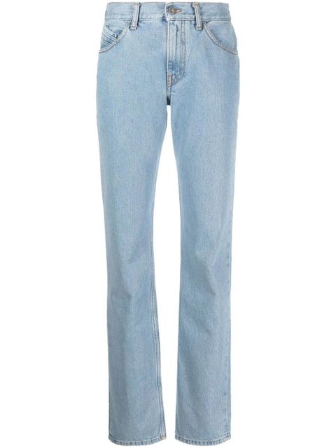 The Attico high-rise slim-fit jeans - Blue - zdjęcie produktu nr 1