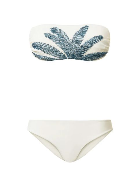 TWINSET embellished bikini top - White - zdjęcie produktu nr 1
