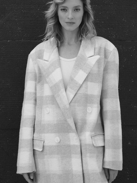 Answear.LAB płaszcz z wełną