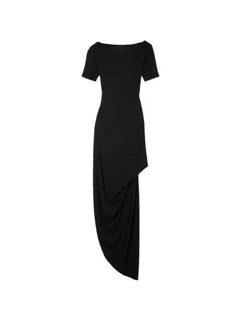 Jacquemus asymmetric draped dress - Black - zdjęcie produktu nr 1