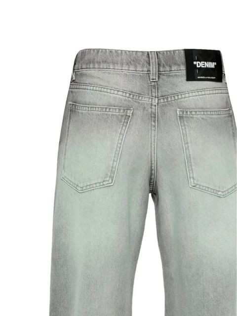 Off-White logo-patch jeans - Grey - zdjęcie produktu nr 2