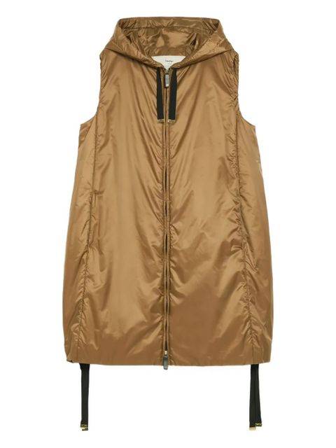 Max Mara sleeveless puffer jacket - Brown - zdjęcie produktu nr 1