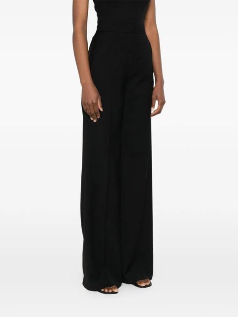 Max Mara virgin wool trousers - Black