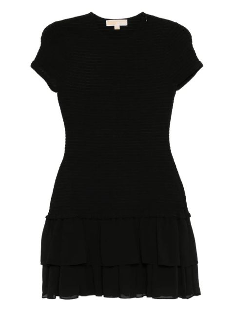 Michael Kors smocked mini dress - Black - zdjęcie produktu nr 1