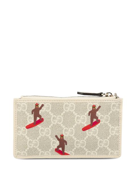 Gucci zip-fastening wallet - Neutrals