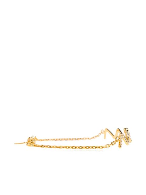 Marni crystal-embellished bracelet - Gold - zdjęcie produktu nr 2