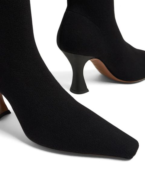 NEOUS Ran 80mm stretch-knit boots - Black